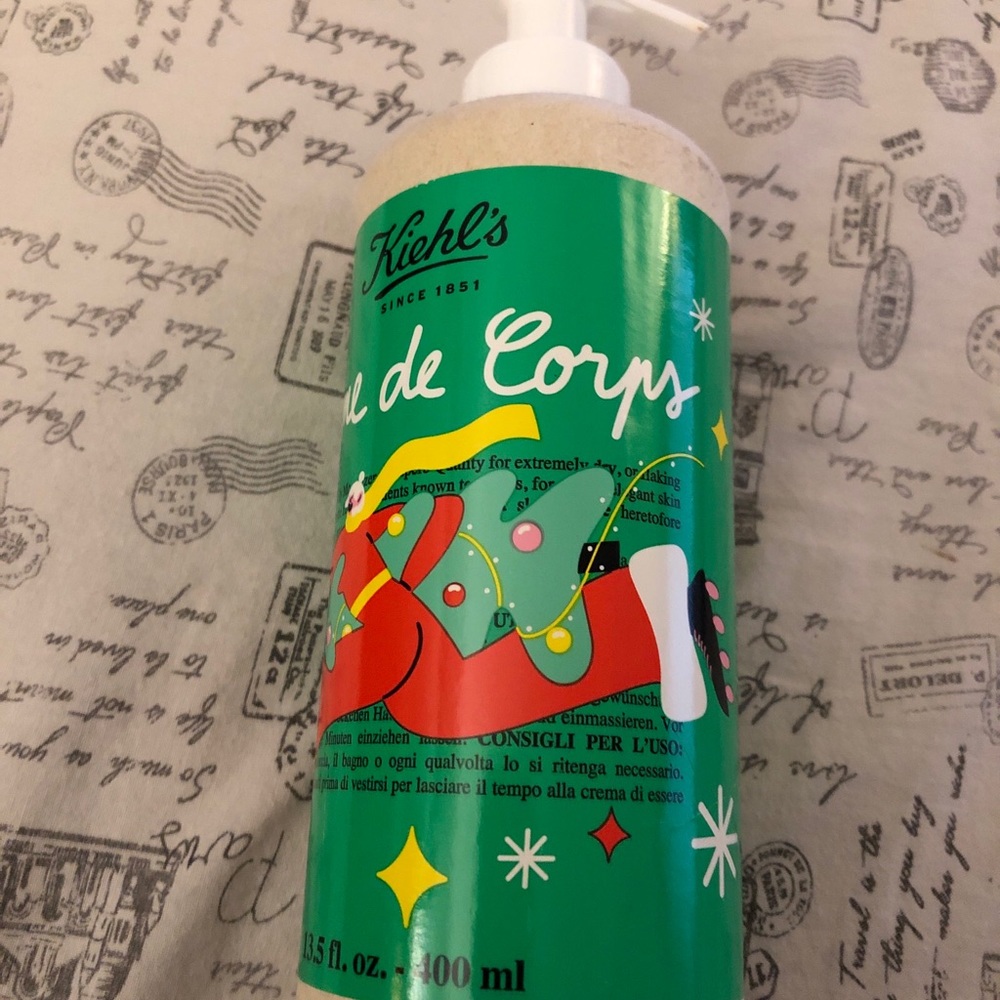Kiehls Creme De Corps Body Lotion Cocoa Butter 400ml Limited Edition NEW